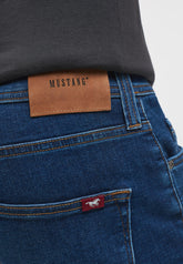 Mustang Vegas Męskie Spodnie Jeansowe Denim Blue 1013734 5000 784